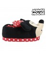 Slippers Voor in Huis 3d Minnie Mouse Rood