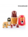 Matryoshka Houten Dierenfiguren Funimals InnovaGoods 11