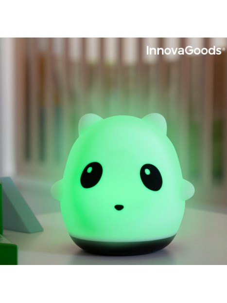 Lampe Tactile Rechargeable en Silicone Panda InnovaGoods