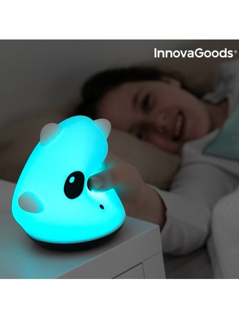 InnovaGoods Oplaadbare Siliconen Panda Touch Lamp