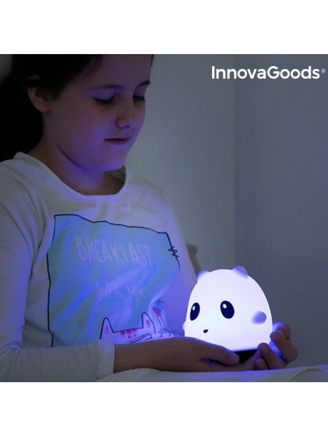 Lampe Tactile Rechargeable en Silicone Panda InnovaGoods