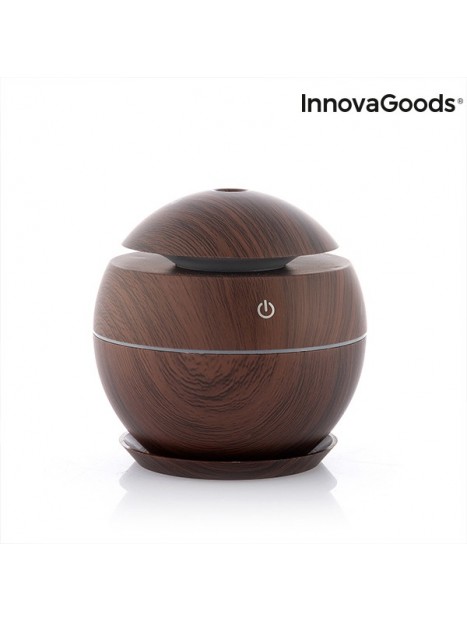 Mini-Luchtbevochtiger Geurverspreider Dark Walnut InnovaGoods