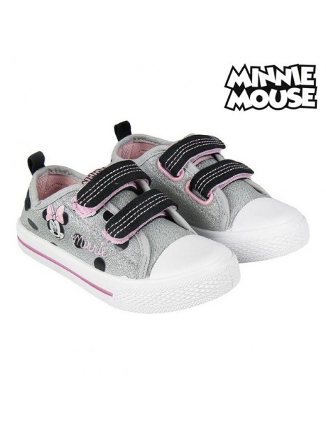 Chaussures casual enfant Minnie Mouse Argenté