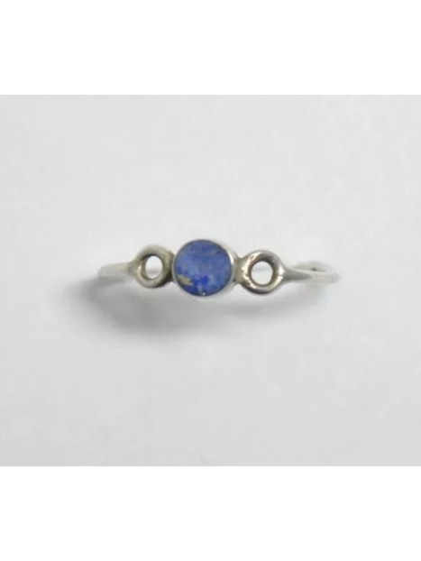 Bague lapis lazuli et argent