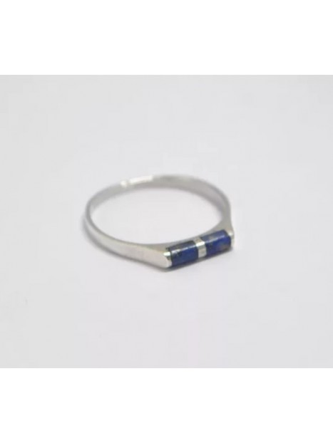 Bague lapis lazuli et argent