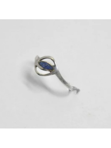 Bague lapis lazuli et argent