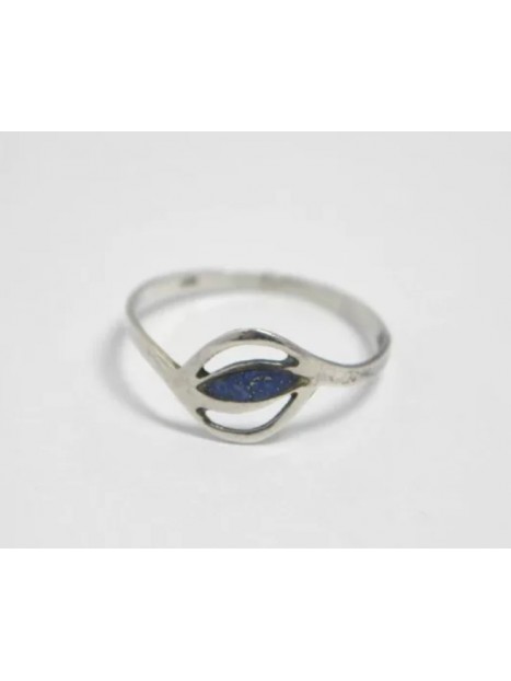 Bague lapis lazuli et argent