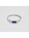 Bague lapis lazuli et argent