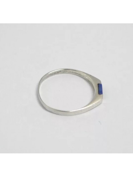 Bague lapis lazuli et argent