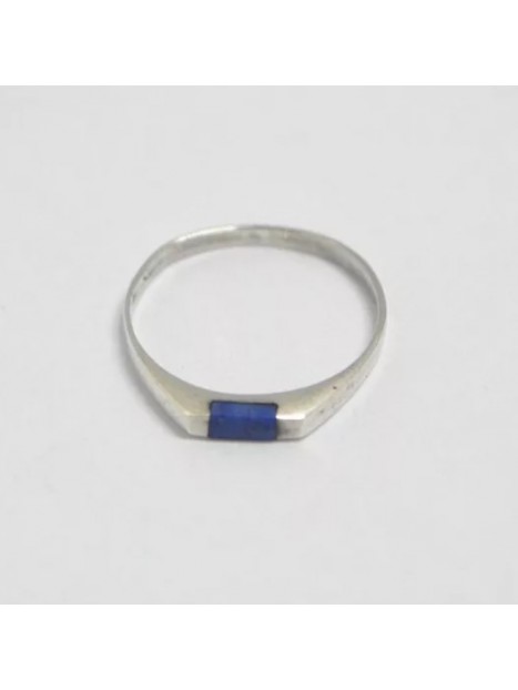 Bague lapis lazuli et argent