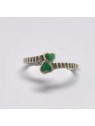 Bague malachite et argent