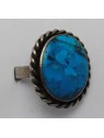 Bague turquoise et argent