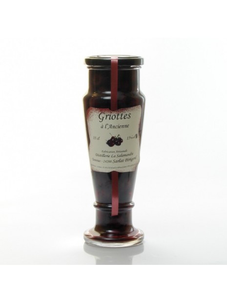 Griottes au Kirsch 18° Distillerie de la Salamandre 35cl