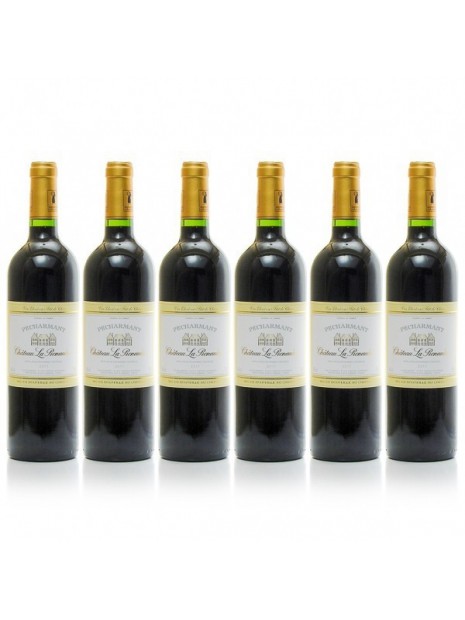 Lot de 6 bouteilles Château la Renaudie AOC Pécharmant 2016 75cl