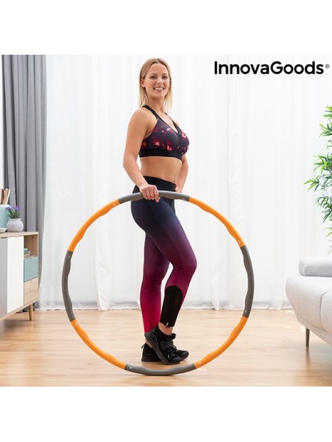 Afneembare met schuim beklede Fitnesshoepel O-Waist InnovaGoods