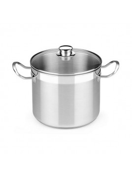 Casserole avec Couvercle en Verre BRA Profesional 8,5 L