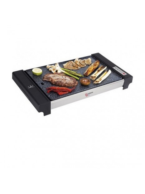 Gladde Grillplaat JATA 2650W Zwart