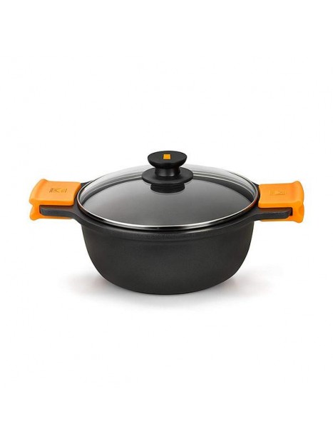 Casserole avec Couvercle en Verre 5,7 L