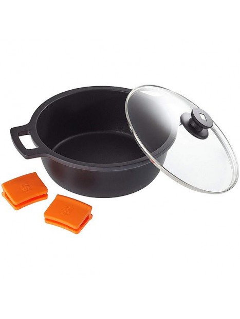 Casserole avec Couvercle en Verre 5,7 L