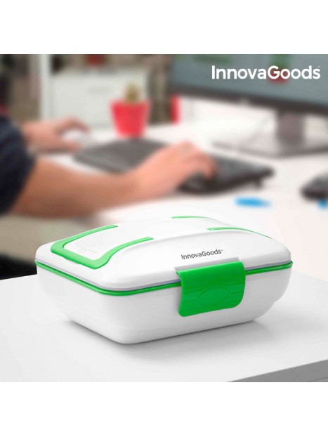 InnovaGoods Pro 50W White Green Elektrische Lunchbox