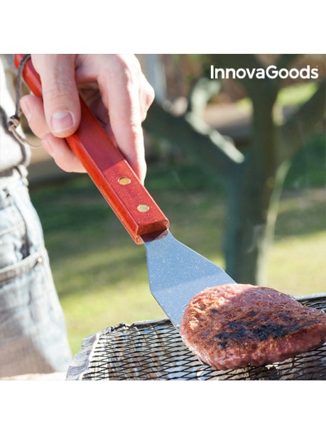 Mallette pour barbecues InnovaGoods (18 Pièces)