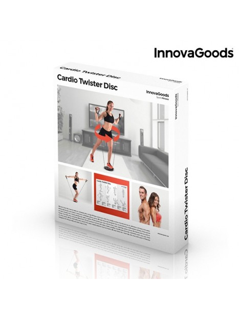 Disque Rotatif de Cardio avec Guide d'Exercices InnovaGoods