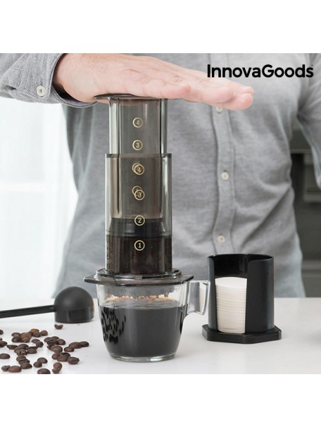 InnovaGoods Handmatige Druk-Koffiezetmachine