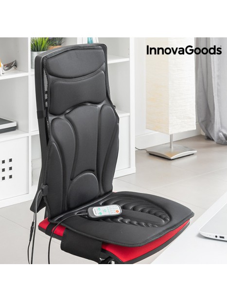 Siège de Massage Thermique Shiatsu InnovaGoods 20W Noir