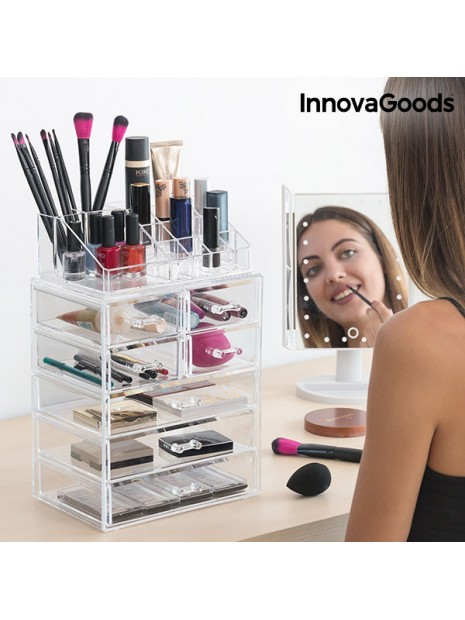 InnovaGoods Acryl Cosmetica Organizer