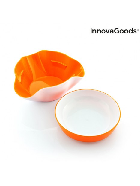 InnovaGoods 2 in 1 Aperitiefschaaltjes (2 Stuks)