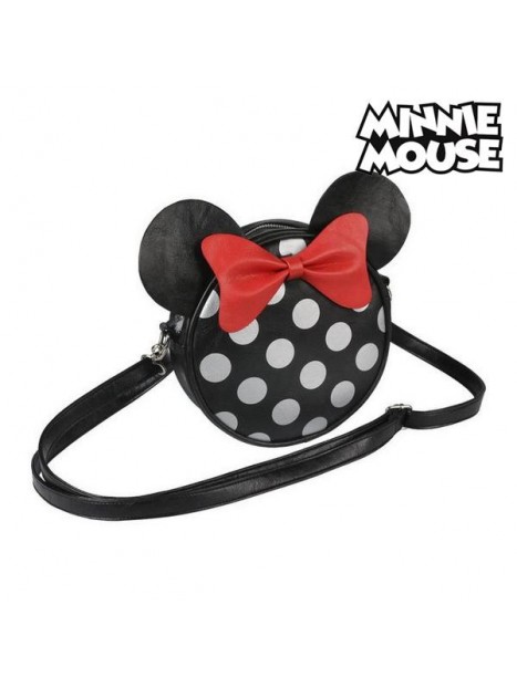 Handtas Minnie Mouse Zwart