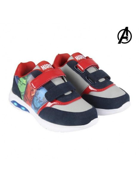 Sportschoenen met LED The Avengers Blauw