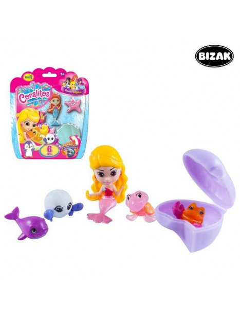 Ensemble animaux pour le bain Bizak (6 pcs)