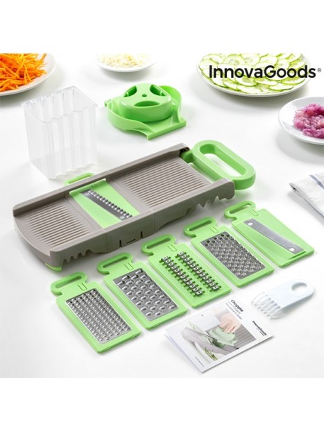 Mandoline-Râpe Pliable 6 en 1 Choppie InnovaGoods